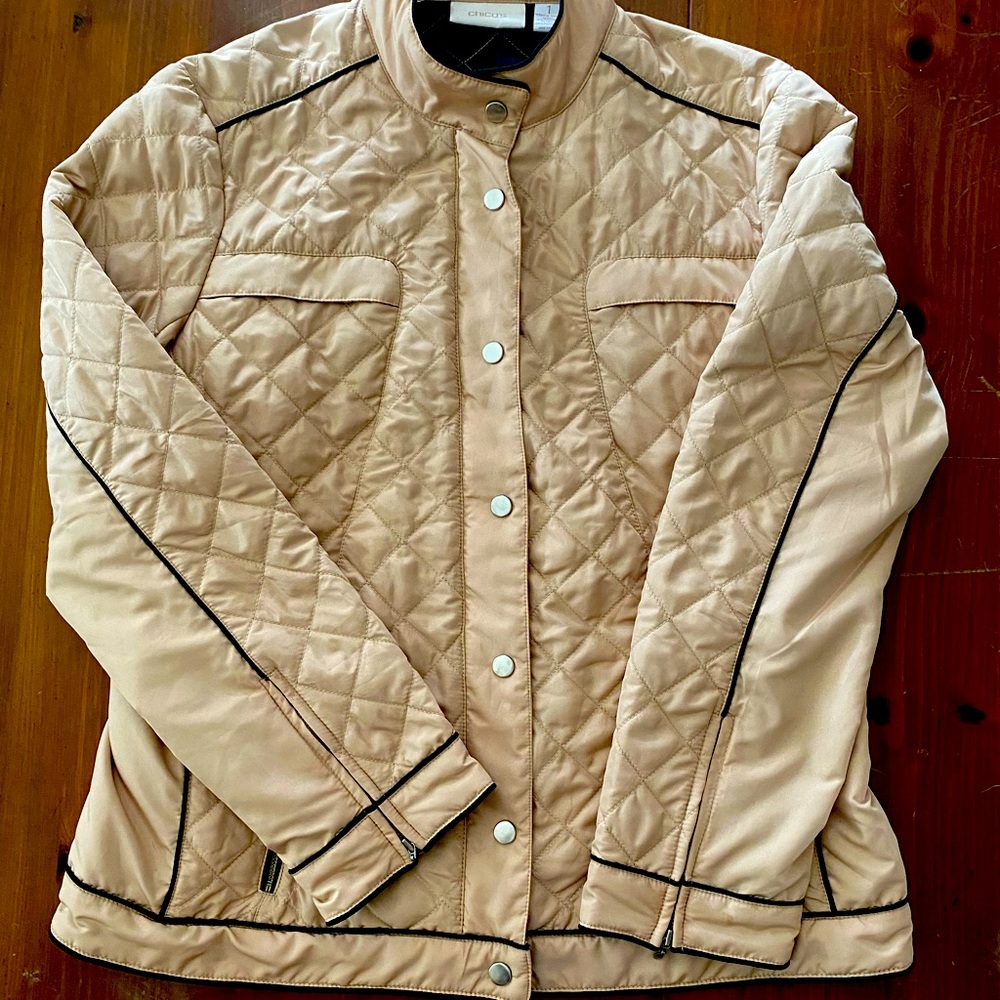 Chico’s Quilted Light-Weight Jacket
